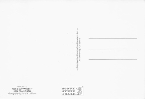 Phil Coblentz Photo Post Card of San Francisco  By Classico SF #047-096