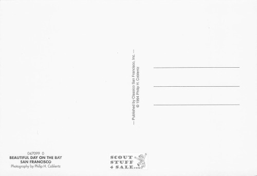 Phil Coblentz Photo Post Card of San Francisco  By Classico SF #047-099