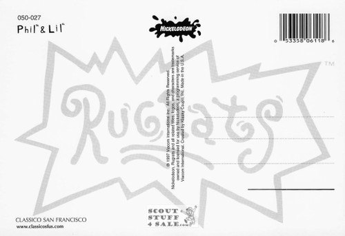 Nickelodeon Rugrats Post Card of By Classico San Francisco #050-027