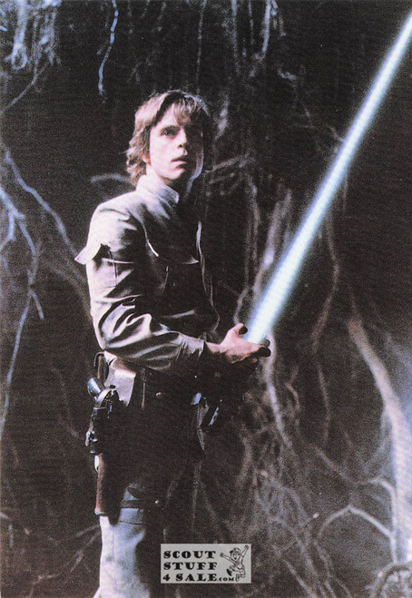 Star Wars Empire Strikes Back Postcard, Luke Skywalker, Classico SF #105-078