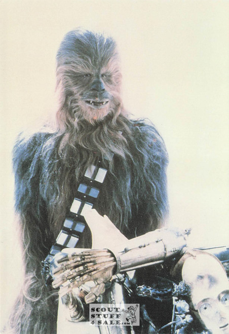 Star Wars Empire Strikes Back Postcard, Chubacca, by Classico SF #105-081