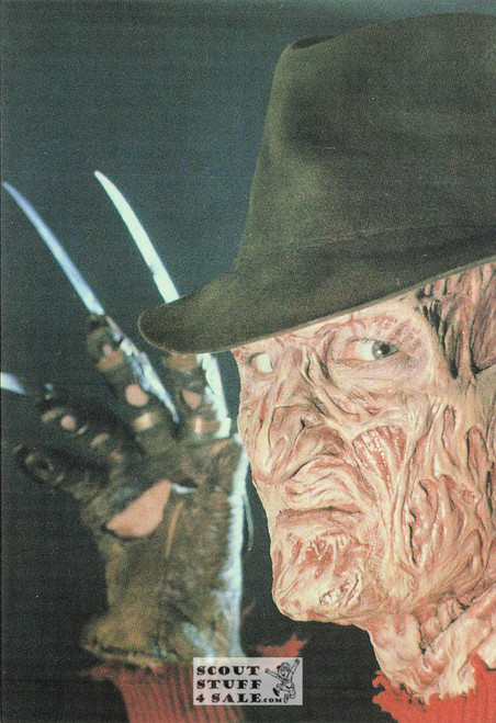 Nightmare on Elm Freddy Krueger Postcard by Classico San Francisco #105-094