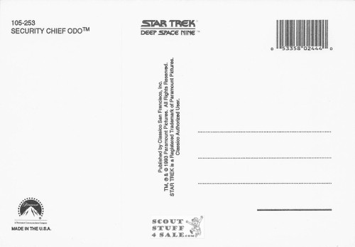 Star Trek Deep Space Nine Postcard by Classico San Francisco #105-253