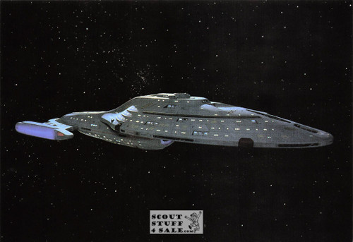 Star Trek Voyager Postcard by Classico San Francisco #105-410