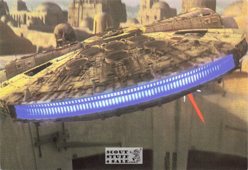 Star Wars Postcard, Millennium Falcon, by Classico San Francisco #105-534