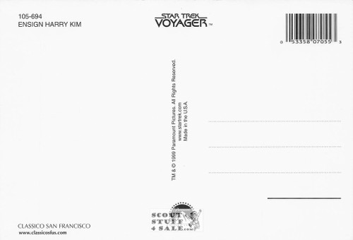 Star Trek Voyager Postcard by Classico San Francisco #105-694