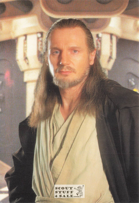 Star Wars Episode 1 Postcard, Qui-Gon Jinn, by Classico SF #106-003