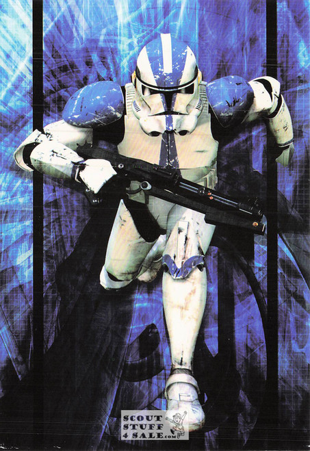 Star Wars Revenge of the Sith Postcard, Clone Trooper, by Classico SF #106-126