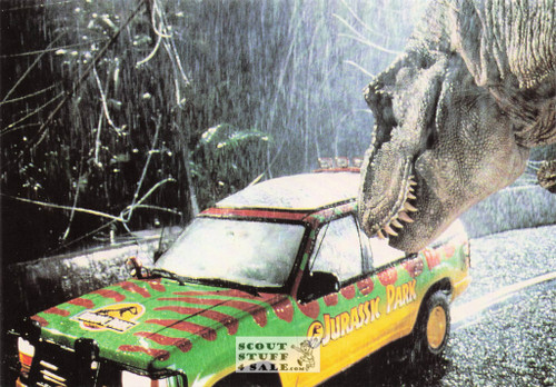 Jurassic Park Movie Postcard by Classico San Francisco #107-011