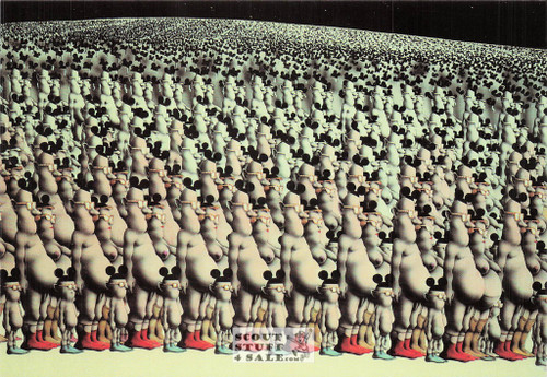 Monty Python's Flying Circus Postcard by Classico San Francisco #108-021