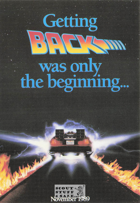 Back to the Future II Movie Postcard by Classico San Francisco #110-033