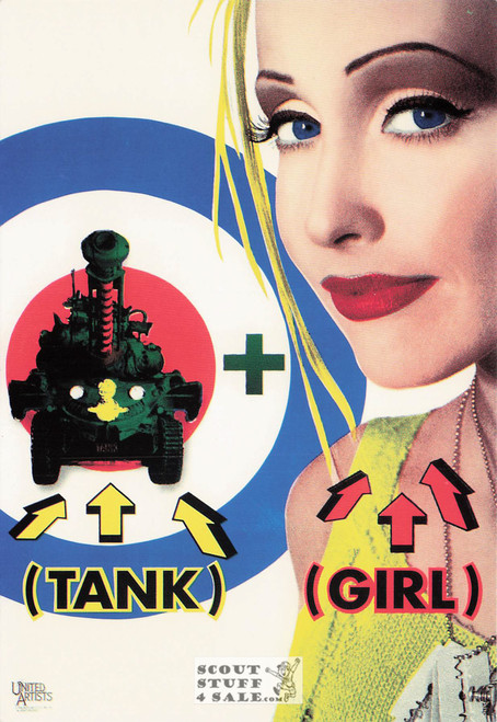 Tank Girl Movie Postcard by Classico San Francisco #110-082