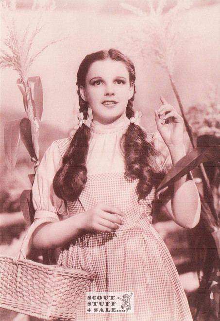 Judy Garland - The Wizard of Oz Sepia Postcard by Classico SF/Ludlow #136-001