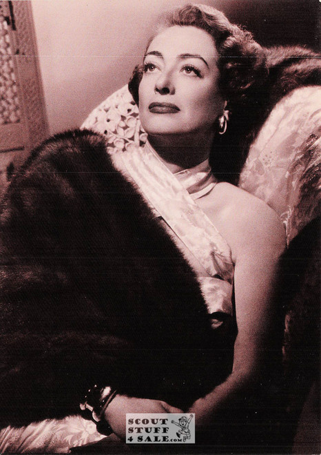 Joan Crawford Sepia Postcard by Classico SF/Ludlow #136-005