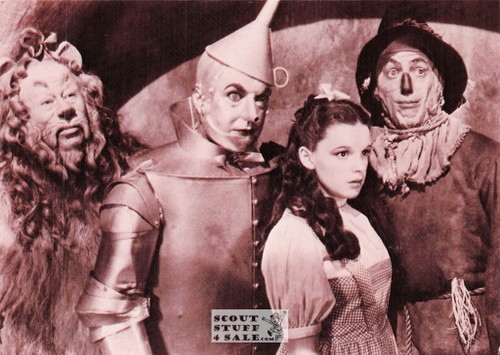 The Wizard of Oz Sepia Postcard by Classico SF/Ludlow #136-056