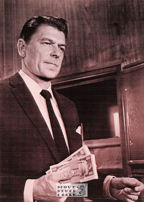 Ronald Reagan Sepia Postcard by Classico SF/Ludlow #136-059 / FC59