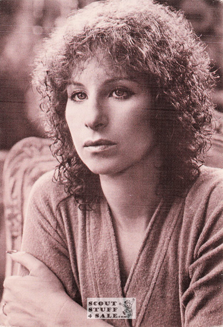 Barbara Streisand Sepia Postcard by Classico SF/Ludlow #136-060