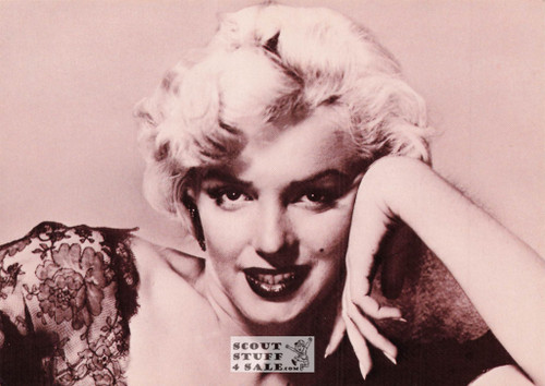 Marilyn Monroe Sepia Postcard by Classico SF/Ludlow #136-062