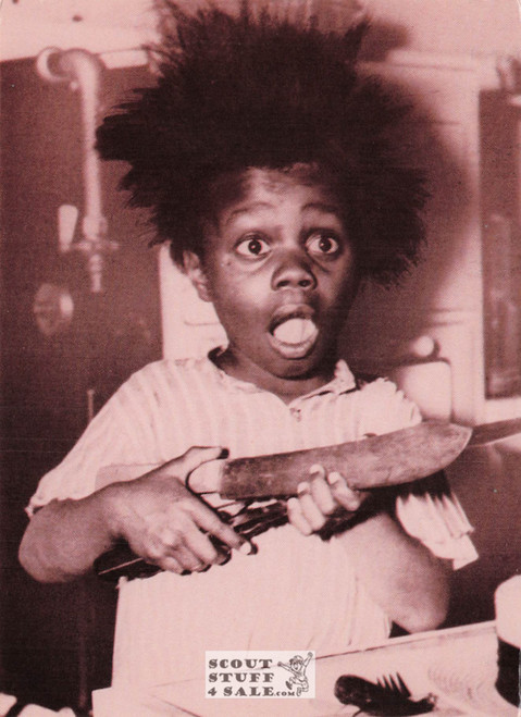 Buckwheat Little Rascals Sepia Postcard Classico SF/Ludlow #136-133