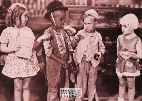 Our Gang Little Rascals Sepia Postcard by Classico SF/Ludlow #136-155