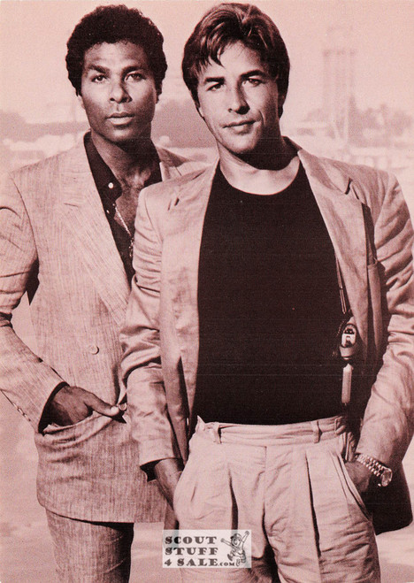 Miami Vice Sepia Postcard by Foto Parjetas #136-199 / FC199