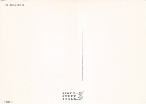 The Honeymooners Sepia Postcard by Foto Parjetas #136-223 / FC223