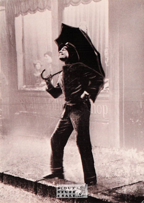 Singing in the Rain Bing Crosby Sepia Postcard by Classico SF/Ludlow #136-259 / FC259