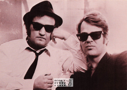 The Blues Brothers Sepia Postcard by Classico SF/Foto Parjetas #136-277