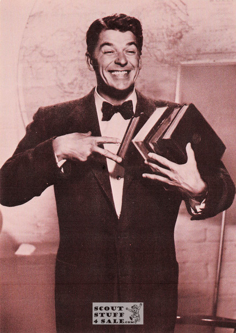 Ronald Reagan Sepia Postcard by Classico SF/Ludlow #136-299 / FC299