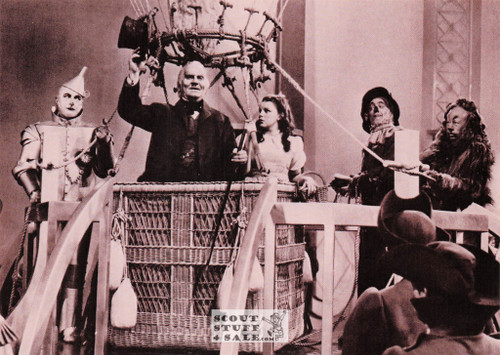 The Wizard of Oz Sepia Postcard by Classico SF/Ludlow #136-319