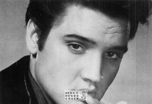 Elvis Presley Sepia Postcard by Classico SF/Ludlow #136-330 / FC330