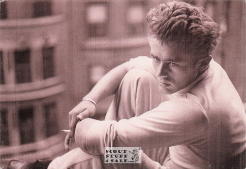 James Dean Sepia Postcard by Classico SF/Ludlow #136-366