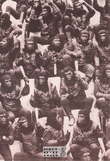 Planet of the Apes Sepia Postcard by Classico SF/Ludlow #136-367 / FC367