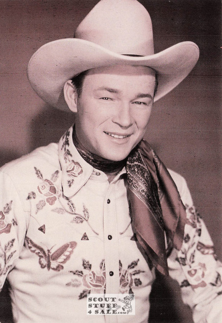 Roy Rogers Sepia Postcard by Classico SF/Ludlow #136-423