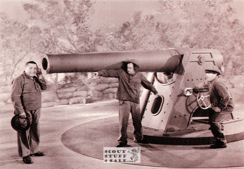 The Three Stoogies Black/White Postcard by Classico SF/Ludlow #136-538