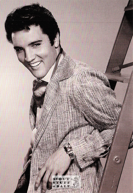 Elvis Presley Black/White Postcard by Classico San Francisco #136-565