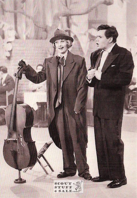 I love Lucy Black/White Postcard by Classico San Francisco #136-573