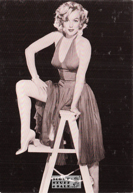 Marilyn Monroe Black/White Postcard by Classico San Francisco #136-581