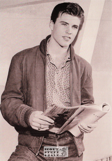 Ricky Nelson Black/White Postcard by Classico San Francisco #136-592