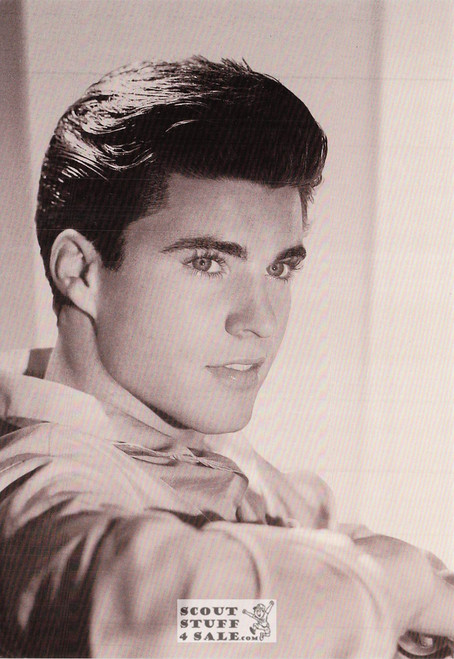 Ricky Nelson Black/White Postcard by Classico San Francisco #136-593
