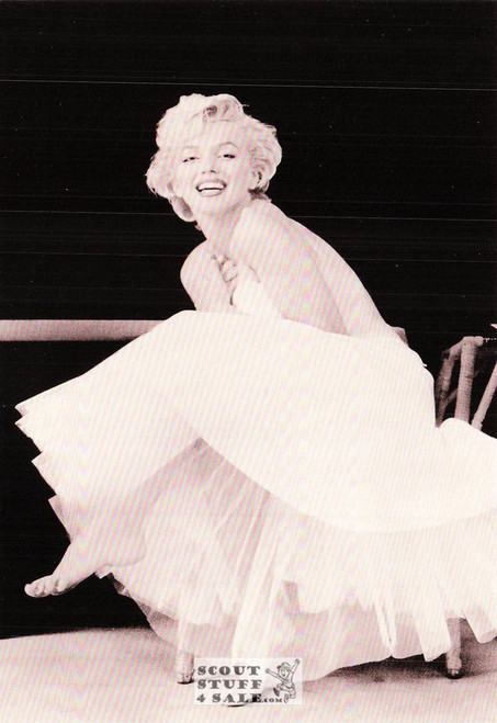Marilyn Monroe Black/White Postcard by Classico San Francisco #136-615