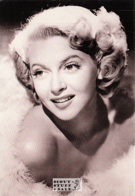 Lana Turner Black/White Postcard by Classico San Francisco #136-619