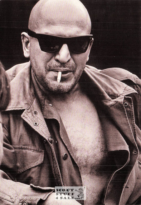 Telly Savalas Black/White Postcard by Classico San Francisco #136-635