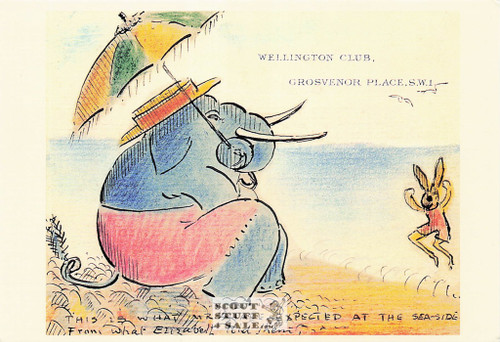 Sir Henry Thornhill Grandfather's Letters Postcard by Classico SF #163-004