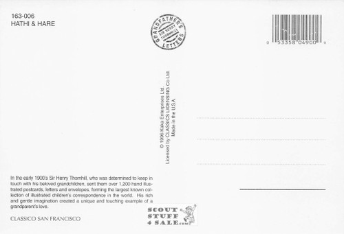 Sir Henry Thornhill Grandfather's Letters Postcard by Classico SF #163-006