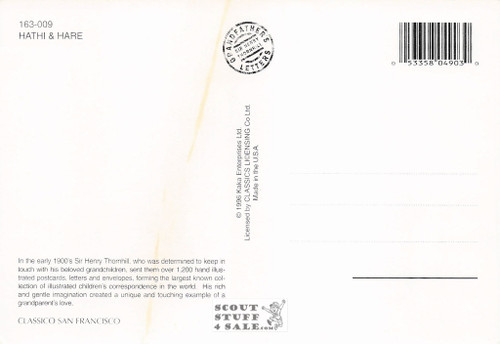 Sir Henry Thornhill Grandfather's Letters Postcard by Classico SF #163-009