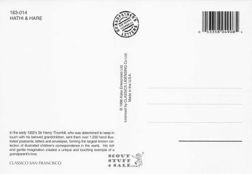 Sir Henry Thornhill Grandfather's Letters Postcard by Classico SF #163-014