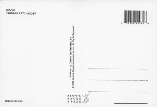 Cabbage Patch Kids Postcard by Classico San Francisco #167-008