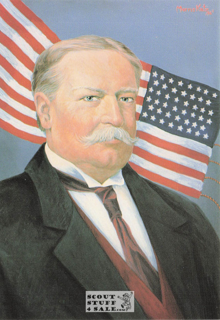 William Taft President Painting Postcard Morris Katz by Classico #185-027