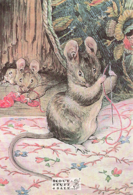 Tailor of Gloucester Beatrix Potter Postcard Classico San Francisco #193-023